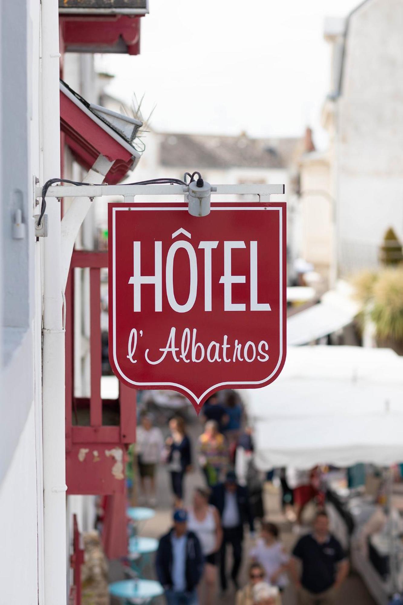 Hotel L'Albatros Le Pouliguen Exteriör bild